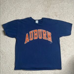 Gildan Navy Blue Auburn Short Sleeve Tee